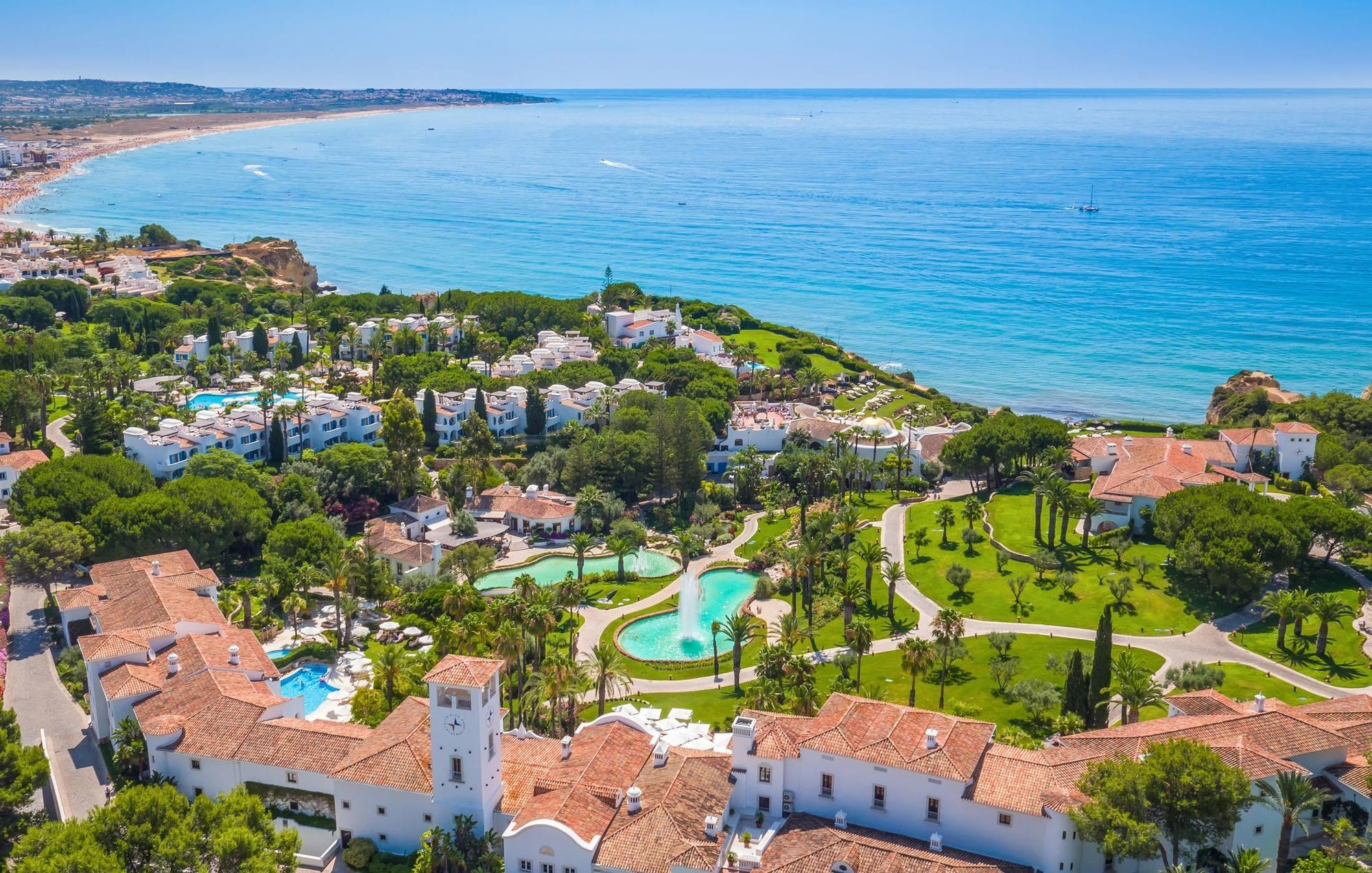 빌라 비타 파크 리조트&스파 Armação de Pêra 외부 사진 Aerial view of Quinta do Lago